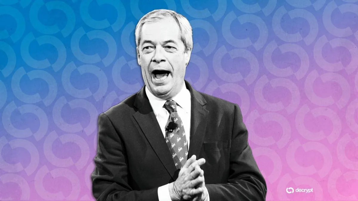 Farage, İddia Edilen Kripto Lobisi Nedeniyle Birleşik Krallık Standartlar Denetçisine Bildirildi