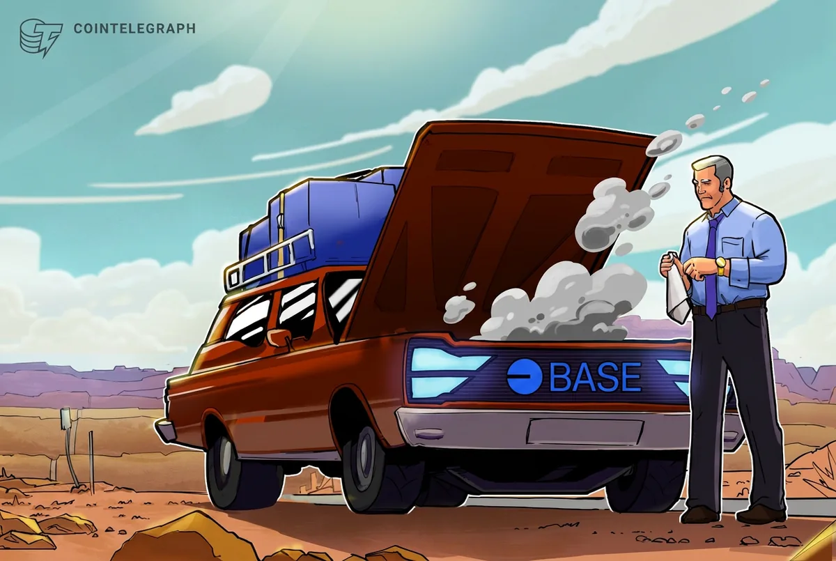 Base de Coinbase vuelve a producir bloques tras una interrupción de dos horas