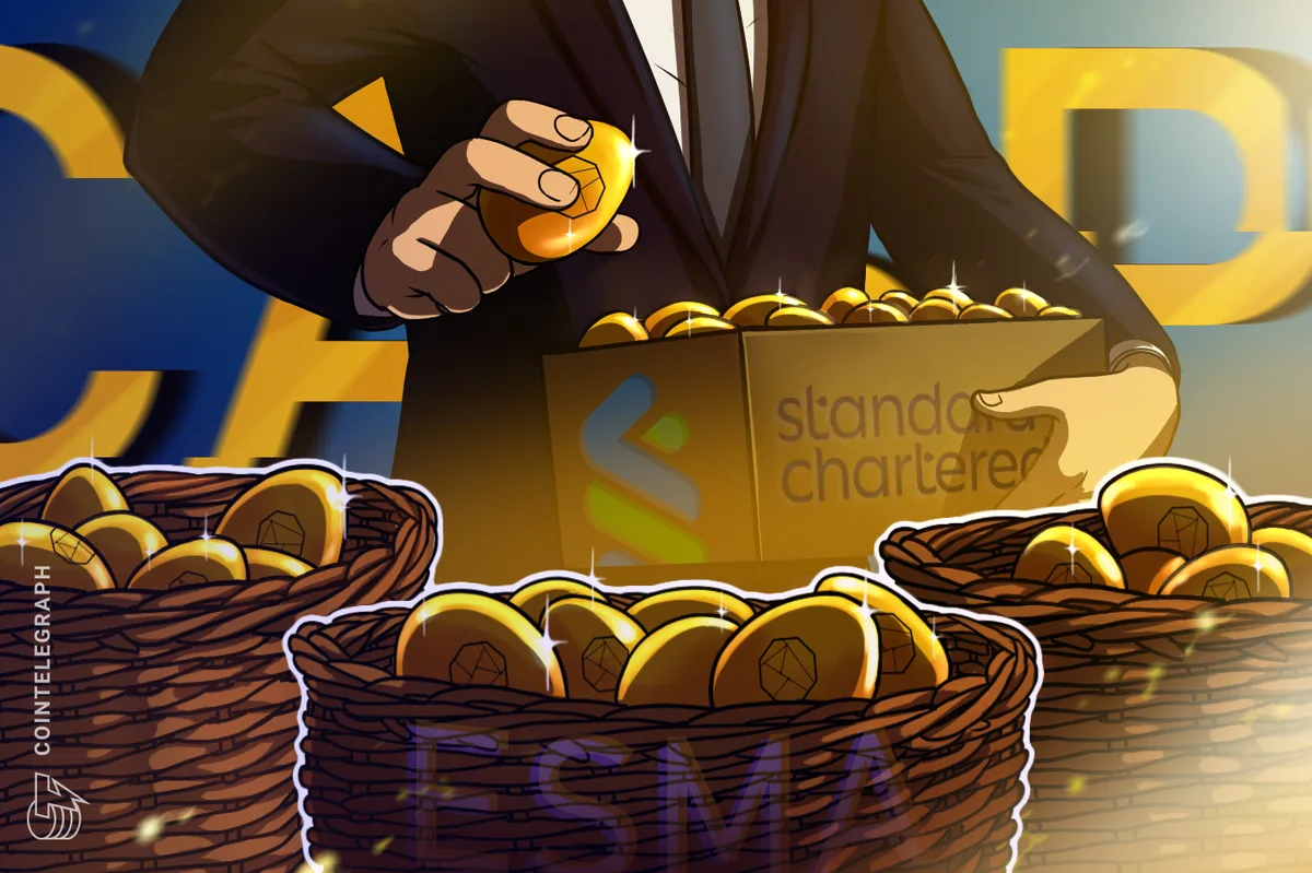 StanChart, ESMA’nın MiCA kayıt güncellemesinde yer aldı