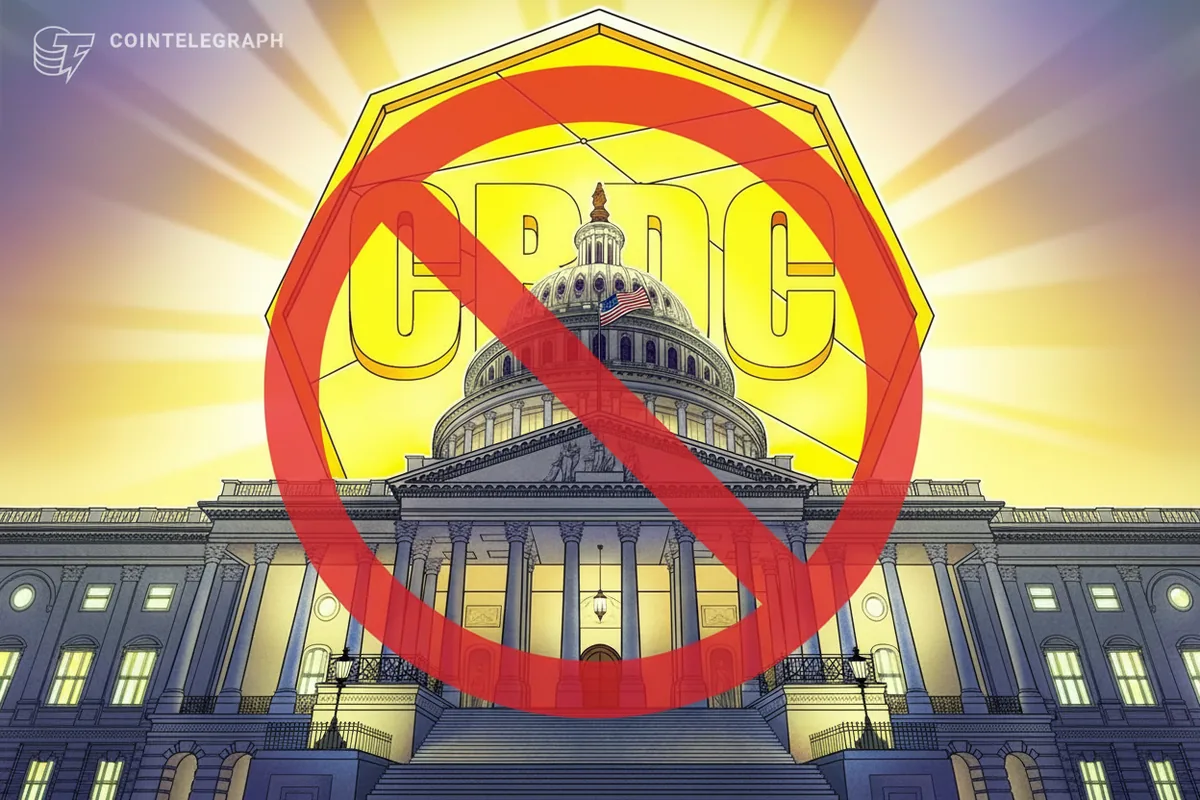 US CBDC Ban Set to Advance Without Trump’s Signature