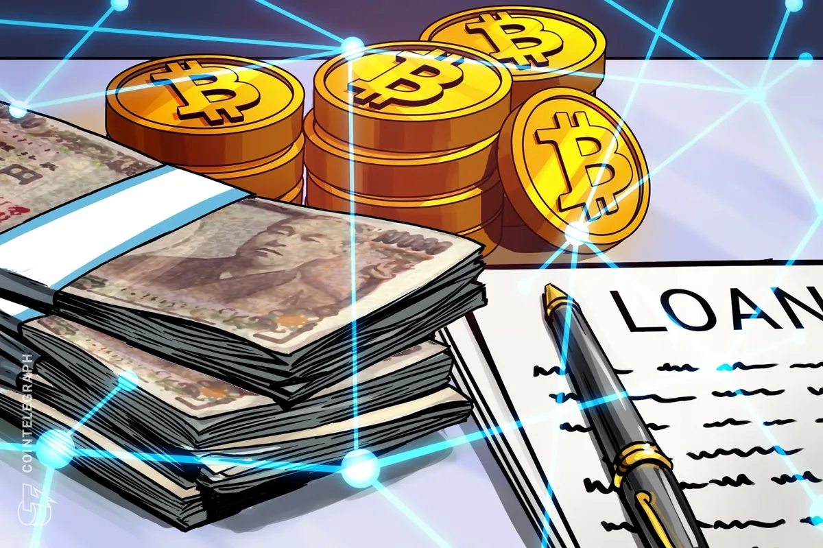 Japanese Lender CRYL Introduces Bitcoin-Backed Loans of Up to $6.2M