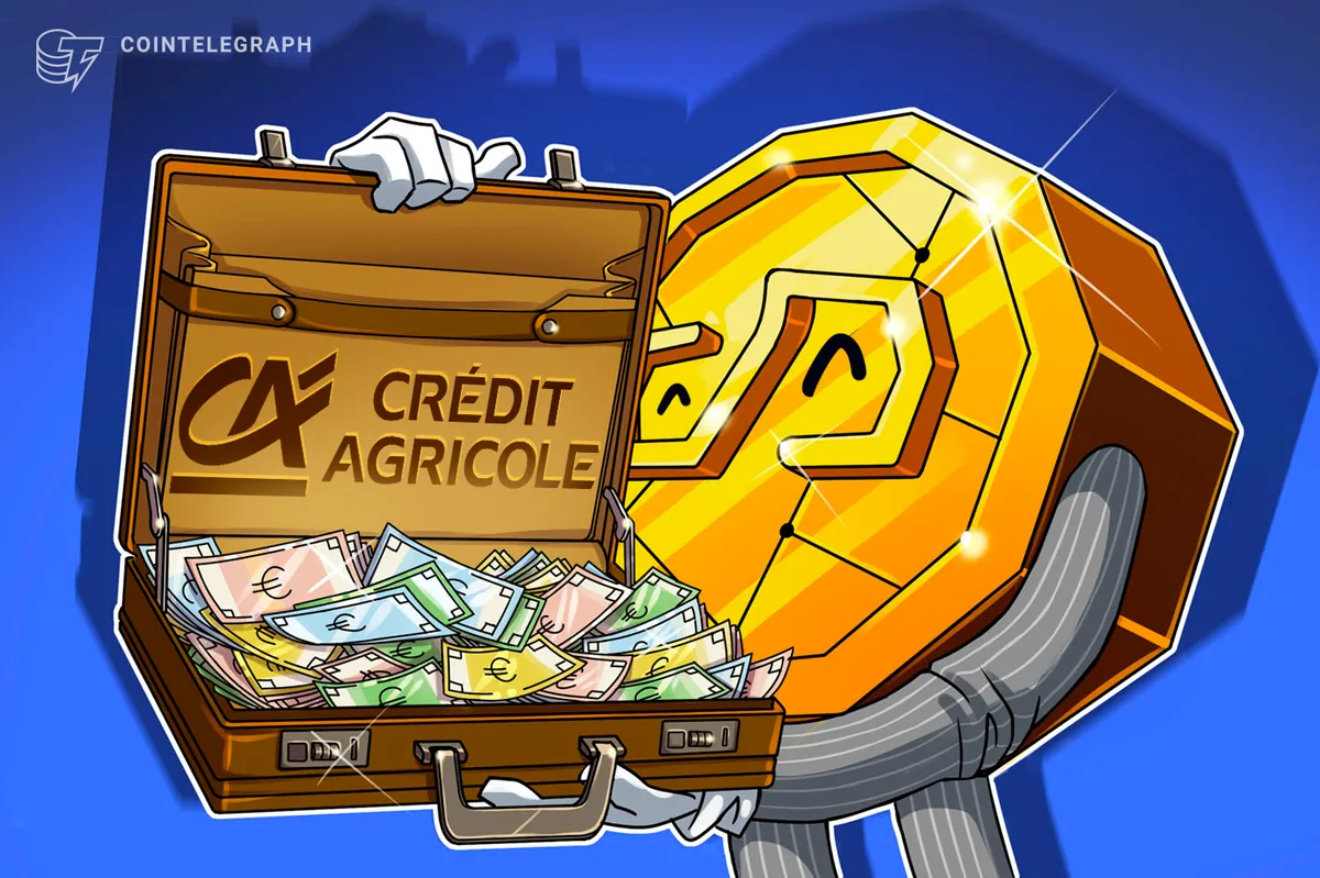 Crédit Agricole’s CACEIS Launches EURXT Euro Stablecoin