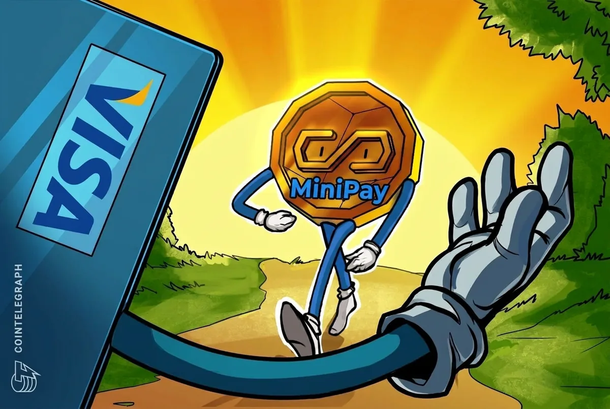 Opera'nın MiniPay'i stablecoin harcamaları için Visa banka kartı başlattı