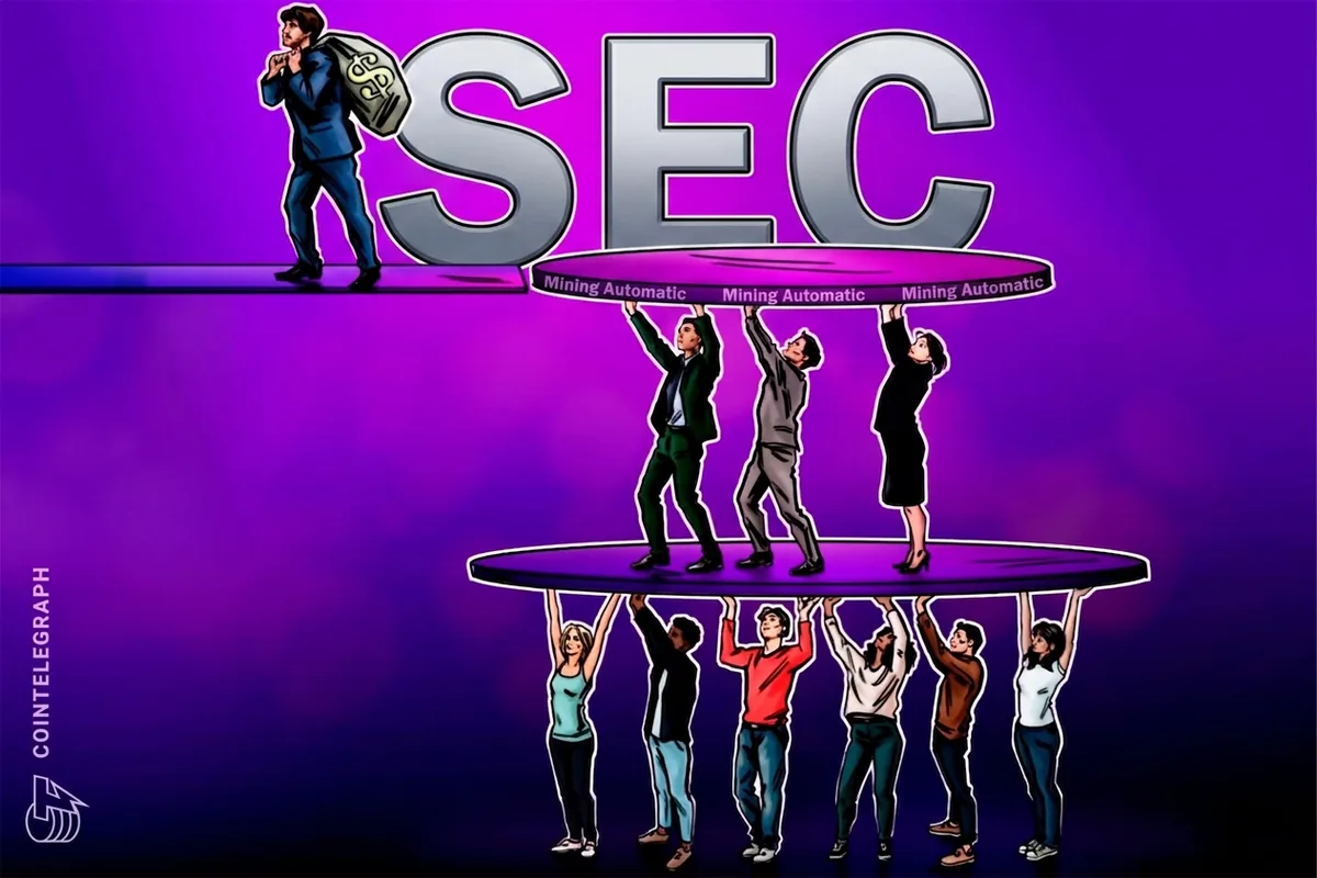 SEC, Mining Automatic ve kurucusunu 22 milyon dolarlık kripto madenciliği planı iddiasıyla dava etti