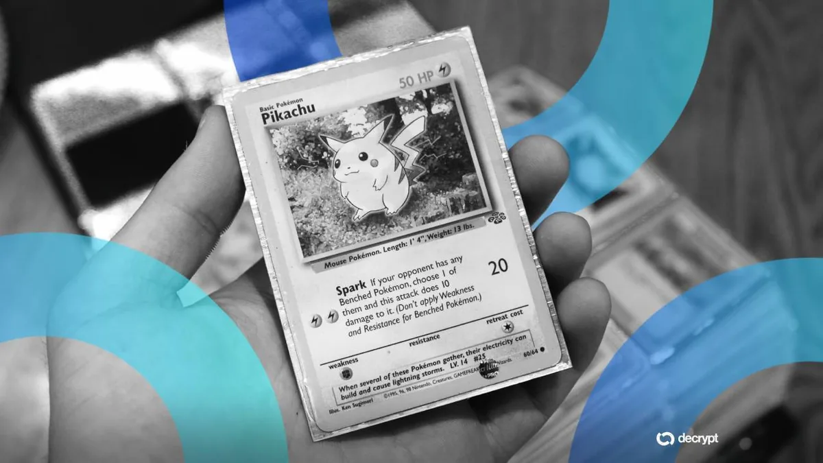 Tokenize Pokémon kart satışları kripto platformlarında hızla arttı