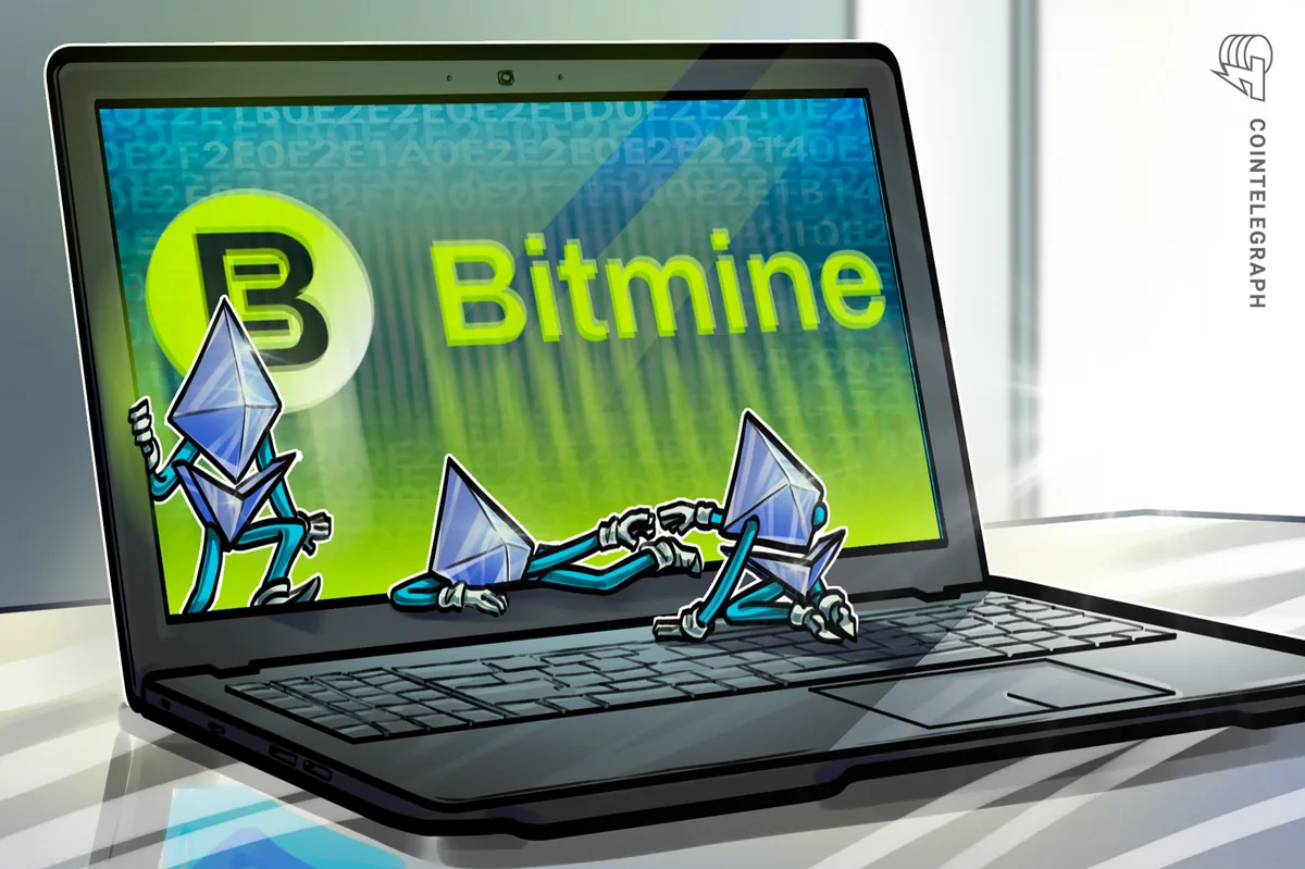 Bitmine, Russell 1000’e girerken Ether varlığını 5,7 milyona çıkardı