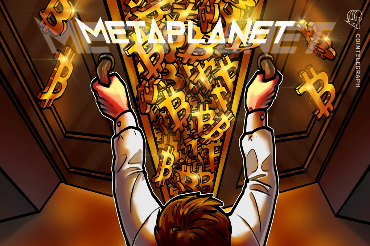 Metaplanet Adds 2,823 Bitcoin, Holdings Top 43,000 BTC